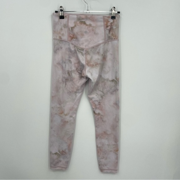 Athleta Elation Snow Dye 7/8 Tight in Rosario Pink Size XS 531776 - Picture 1 of 10